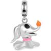 The Charmery Nightmare Before Christmas, ciondolo a forma di cane zero, in argento Sterling 925, compatibile con ciondoli Pandora e molti altri braccialetti con ciondoli del Regno Unito.