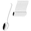 Esmeyer Sylvia - Set da 12 cucchiaini da Espresso Sylvia in Acciaio Inox 18/0 Lucido, in Scatola di Cartone Bianco