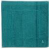 Möve Superwuschel - Tappetino da bagno, 60 x 60 cm, 100% cotone, colore blu laguna (lagoon)