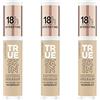 Catrice Cosmetics Catrice True Skin High Cover correttore n. 032 Neutral Biscuit, nude, anti brufoli, a lunga durata, opacizzante, naturale, vegano, senza olio, impermeabile, confezione da 3 (3 x 4,5 ml)