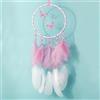 EQLEF Acchiappasogni Farfalle, Butterfly Dream Catcher Wall Hanging Feather Dreamcatcher Fairy Net Ornamento per la Decorazione della Camera da Letto