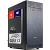 MYKA Pc Desktop i3-12100 4.30Ghz In Boost 4-Core,Cpu Core i3,Ram Ddr4 16Gb,Ssd Nvme M2 500Gb, Wifi,Windows 11 Pro,Office 2021 Pro,Computer assemblato