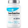 Hexagon BERBERINA - LEO-HB® Brevettato, Biodisponibilità 4x Superiore - Fino a 3 Mesi di Cura - Berberina HCL da Berberis Aristata - Metabolismo & Glicemia - Prodotto in Francia - 90 Capsule - Hexagon