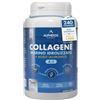 ALPHEIOS PHARMA Collagene Marino con Acido Ialuronico - 240 Compresse 2400mg di Collagene Idrolizzato, Integratore con Biotina + Zinco + Selenio + Vitamina C + Coenzima Q10 per Pelle, Capelli, Unghie e Articolazioni