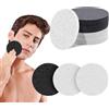 Cosysparks 30 Pz Grande Spugnette Viso Per Gli Uomini e Le Donne, 80mm Riutilizzabile Naturale Cellulosa Spugne Facciali Lavaggio Spugna Viso Pulizia Rotonda Viso Esfoliatore Pad Per Pulizia Viso Spa
