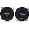 Hertz CX 100 - Coppia di altoparlanti coassiali a 2 vie da 100 mm con tweeter PEI integrato e woofer in polipropilene, design compatto per installazioni OEM, 40W RMS