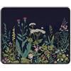 ITNRSIIET Tappetino per Mouse, 26x21cm, Base in Gomma Antiscivolo, Bordi cuciti resistenti, Compatibile con Mouse Ottici, Wireless e Laser, Design Moderno, fiore selvatico