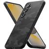 Ringke Onyx Compatibile con Cover Samsung Galaxy S24 FE, Ottima Grip Antiscivolo Antiurto Perfetta Calza Custodia Robusta - Camo Black