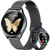 NONGAMX Smartwatch Donna con Effettua Orologio Chiamate: 1.27 Smart watch con Bluetooth 5.2 Contapassi Sonno 100+ Modalità Sportivo Fitness Tracker IP68 Impermeabile Contapassi Polso Compatibile Android iOS