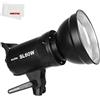 Godox SL-60W 60W CRI95 + Qa> 90 5600 ± 300K Bowens luce video a montaggio continuo Bowens, regolazione wireless della luminosità, sistema di raggruppamento 433 MHz, per registrazione video