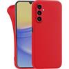 MyGadget Cover per Samsung Galaxy A13 5G | A04s - Custodia Protettiva in Silicone Morbido - Case TPU Flessibile - Ultra Protezione Antiurto & Antiscivolo Rosso