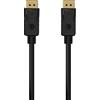 AISENS CABLE DISPLAYPORT 1.2 4K A124-0548 DISPLAYPORT MACHO DISPLAYPORT MACHO 50CM NEGRO