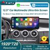 Road Top RoadTop DE Schermo Multimediale Linux Wireless CarPlay Android Auto per Mercedes-Benz Classe C W205 GLC V W447 NTG 5.0 2015-2018