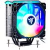 ITEK Dissipatore Ad Aria Itek ICY-4HLA 150W TDP- 4 12cm ARGB Nero