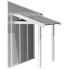 Grosfillex Tettoia laterale grosfillex in pvc per abitazioni e casette deco e utility da 7,5 e 11 m² - cod. 22500136