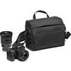 Manfrotto Advanced Borsa a Spalla M III, Borsa Fotografica per Reflex e Mirrorless con Obiettivo, Custodia Macchina Fotografica con Attacco per Treppiede e Copertura Antipioggia