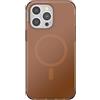 PopSockets Custodia per iPhone 14 Pro Max con MagSafe, impugnatura venduta separatamente, compatibile con ricarica wireless, ambra