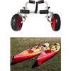 Carrello da spiaggia per canoa, kayak da barca, paddleboard, leggero, con