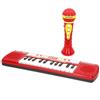 COLORBABY Bontempi Tastiera per bambini con microfono, 24 tasti, Luce e Suono, Melodie, Imparare a suonare il pianoforte, Tastiere per bambini, Strumenti musicali, Pianoforte 3 anni (47899)