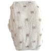 Tubolare Mini Dots Latte e Tortora
