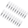 Milepetus Milepet Sonagli 20PCS pesca Worm Jig da pesca plastica sonagli agitare metal Ball sonagli inserto tubo suono attrarre Fly cravatta abbinata