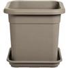 Erba Sottovaso Decor quadro per vaso da cm 55 tortora