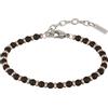 Breil Bracciale Breil Uomo Black Onyx in Acciaio Onice TJ2409 Black Onyx