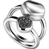 Breil Anello Breil Donna Moonrock in Acciaio Cubic Zirconia Moonrock