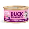 4 HEALTHY PETS NV E&C CAT EXP KITT CHUNK DUCK85G