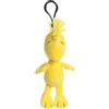AURORA Peanuts Woodstock Key Clip 4.5 Inches - Children Keyring, Cute & Comfort Keychain, Stuffed Toy Keyrings & Keychains
