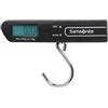 Samsonite TA Revolution - Bilancia digitale per bagagli con gancio, display LCD preciso, compatta e portatile, bilancia digitale per valigie e borse da viaggio, Nero