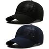 AYPOW 2 Confezioni Cappello da Baseball Uomo Donne，Traspirante Cappellino Visiera Asciugatura Rapida Sport Aperta，Leggero Pieghevol Tennis da Golf Berretto Baseball Cappelli da Sole Estivo Regolabile