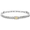 Breil Bracciale Breil Uomo CROSS ROADS in Acciaio Zircone TJ3815 CROSS ROADS