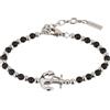 Breil Bracciale Breil Uomo Black Onyx in Acciaio TJ2407 Black Onyx