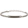 Breil Bracciale Breil Uomo TAG & CROSS in Acciaio TJ3226 TAG & CROSS