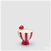 EDG Enzo De Gasperi Candela Frutta Ceramica con Profumo H 10 Cm D 10 Cm Berry Fruit