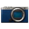 Panasonic LUMIX S9 solo corpo argento scuro x pelle blu notte