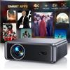iWIMIUS Proiettore 4K [Compatibile con Netflix]1000ANSI Auto Focus/Keystone 4k smart tv
