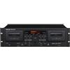 TASCAM 202MKVII 202MK7 Doppio Cassette Deck Dual Black con Tracking Nuovo