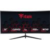 Itek monitor GGC 30 Curvo 2560x1080 WFHD UltraWide R1800 Pannello VA da 200Hz