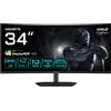 Gigabyte G34WQC2 Monitor Gaming Curvo 34" WQHD 3440 x 1440 1500R 200Hz 1ms 450 cd/m² AMD