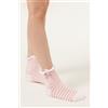 Calzedonia Calzini A Righe Bambina Rosa