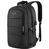 AMBOR 17,3'' Zaino da Viaggio, Zaino Porta PC con Porta USB di Ricarica