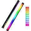 VILTROX K60 RGB LED Light Wand, palmare 360 ° RGB LED Video Light Stick per fotografia con controllo APP, dimmerabile 2500K-8500K, CRI97+, batteria ricaricabile 2200mAh, 26 scene di luce, display LCD