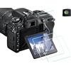 HUIPUXIANG Protezione Pellicola per Nikon D7500 con copertura Hot Shoe, 0,3 mm ad alta definizione 9H durezza ottica LCD Premium vetro di protezione [3+1 pezzi]