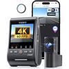 VIOFO A329S 2CH 4K 60FPS Dashcam anteriore e posteriore, Dashcam auto Dual 4K + 2K, Modalità di parcheggio a risparmio energetico aggiornata, Wi-Fi 6 e controllo tramite app, doppia fotocamera auto