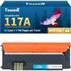 Yowell - Toner 117A ciano compatibile con HP 117A blu per Toner HP Color Laser MFP 178nwg per Color Laser MFP 179fwg 179fnw 178nw 150nw 150w 178 179 W2071A - 117A ciano
