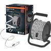 OSRAM Striscia LED flessibile per esterni 15M IP65, bianco freddo, estensibile fino a 50 m, incluso avvolgicavo, accessori di montaggio, cavo di collegamento