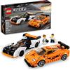 LEGO 76918 Speed Champions McLaren Solus GT & McLaren F1 LM, 2 Iconici Modellini di Auto da Costruire, Kit Supercar, Macchine Giocattolo Collezione 2023