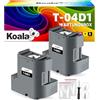 KOALA T04D1 Scatola di manutenzione compatibile con Epson T04D1 T04D100 C13T04D100 Serbatoio di inchiostro residuo per ET-15000 ET-4750 ET-3750 ET-4850 ET-3850 ET-3700 ET-4856 ET-5150 ET-5170 (2 Pack)